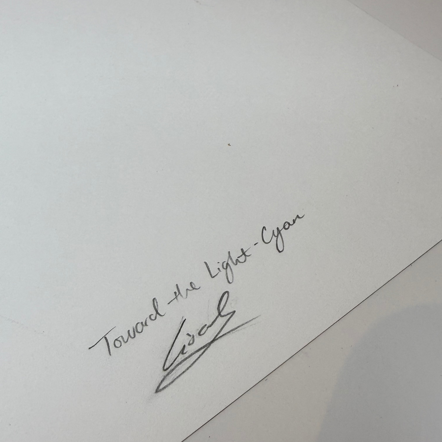 Toward the Light – Cyan