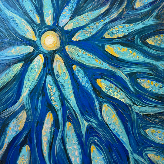 Toward the Light – Cyan